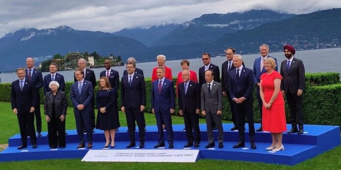 Comienza hoy en Italia cumbre de ministros de Finanzas del G7