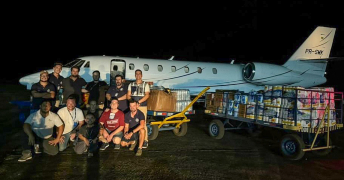Neymar envía un helicóptero y un avión para ayudar a las víctimas de las lluvias