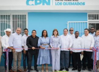 Raquel Peña entrega infraestructuras clave para salud y deporte en Santiago y Bonao