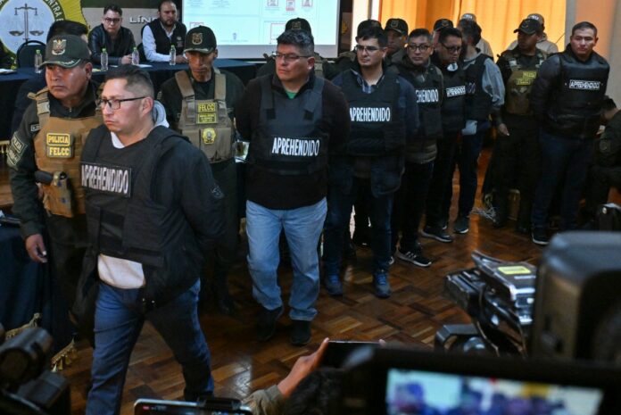 Aumentan a 21 los detenidos por el golpe de Estado en Bolivia