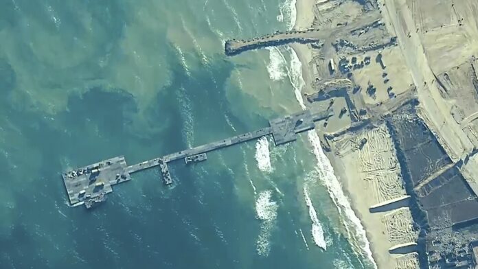 PMA suspende operaciones a través de polémico muelle de EEUU en Gaza