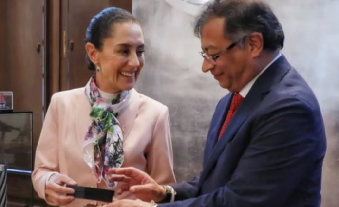 Mandatario de Colombia felicitó a presidenta electa de México