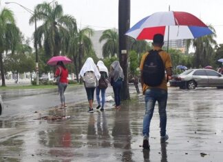 Continuarán las lluvias y ráfagas de viento por onda tropical y vaguada