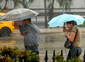 Indomet pronostica lluvias débiles y pasajeras en varias provincias