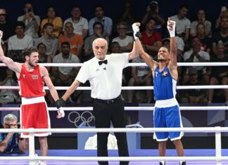 Dominicano Alcántara accede a cuartos de final en boxeo olímpico