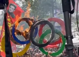 Detienen a 44 ecoactivistas antes de una protesta contra los JJ.OO. en París