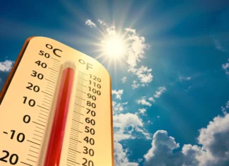 Condiciones estables y temperaturas calurosas