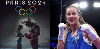 La siguiente rival de la boxeadora argelina publica foto de una bestia y provoca críticas