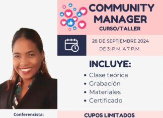 Periodista lanza taller Community Manager para emprendedores