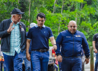 Wellington Arnaud encabeza prueba de nueva fuente de agua en Maimón