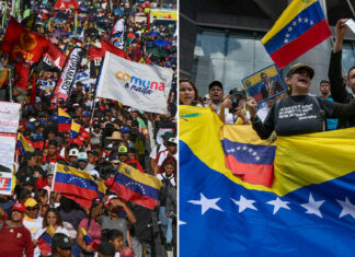 Chavismo y oposición vuelven a las calles dos meses después del triunfo de Maduro