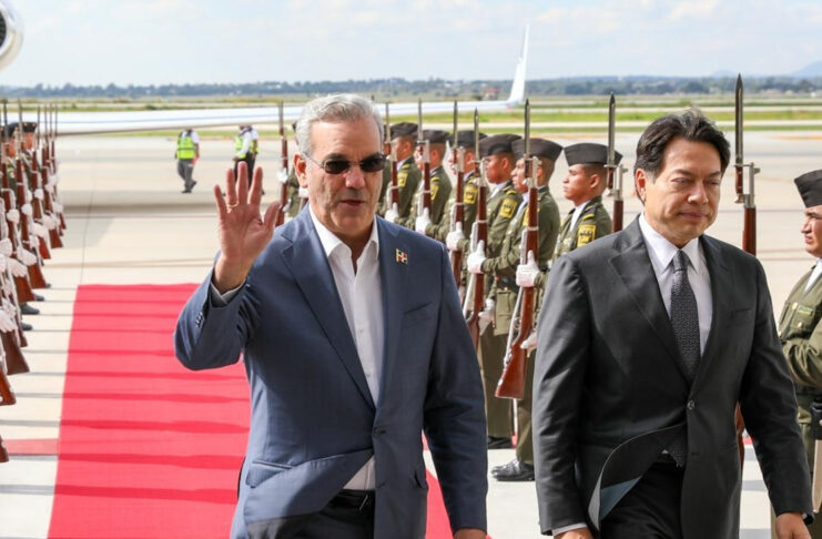 Presidente Abinader llega a Ciudad de México