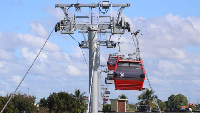 Teleférico estará fuera de servicio temporalmente debido al clima