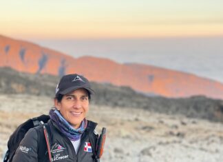Alpinista dominicana logra sueño de escalar las siete cimas más altas