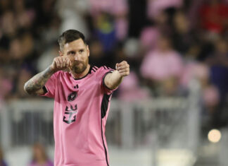 Messi anota triplete y rompe un nuevo récord en la victoria 6-2 del Inter de Miami