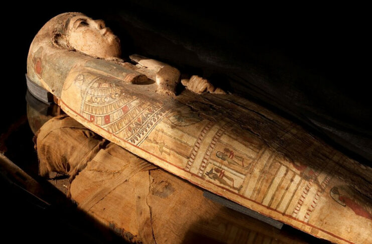 Reconstruyen el rostro de una princesa sepultada en Egipto hace 2.500 años