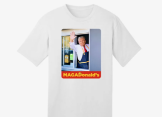 Trump lanza su propio MAGADonald’s, aunque solo en camisetas