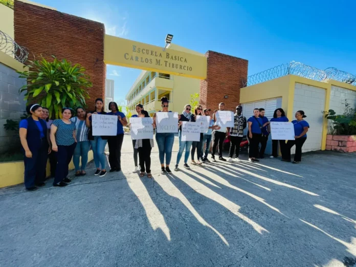 ADP paraliza la docencia en Jarabacoa