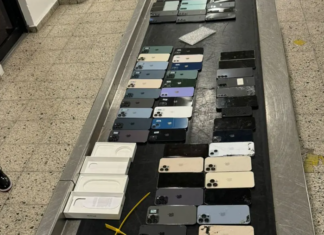 Pasajero intenta entrar al país contrabando de 74 celulares por AILA