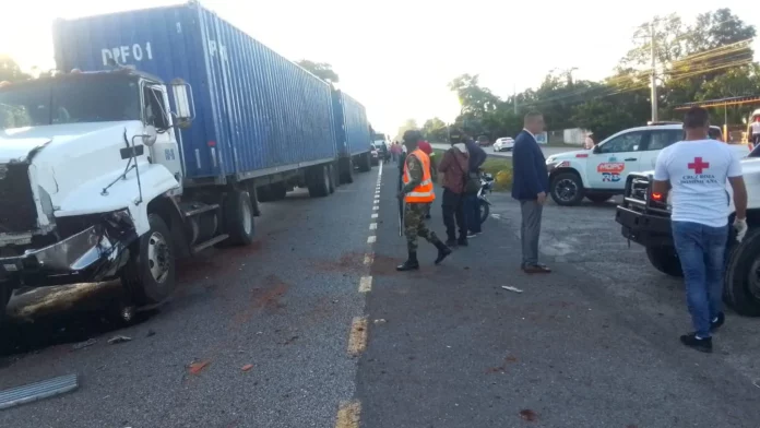 16 heridos en accidente de tránsito múltiple en Monseñor Nouel