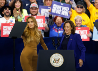 Maná y JLO impulsan la campaña de Kamala Harris y llaman al voto latino en Las Vegas