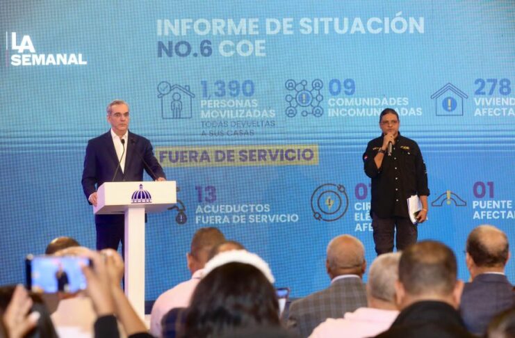 Presidente Abinader presenta plan contra fenómenos atmosféricos