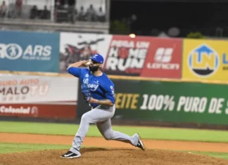Mejía realiza relevo espectacular para preservar triunfo del Licey