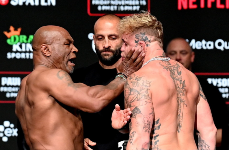 La verdadera razón por la que Tyson cachetea a Jake Paul previo al combate