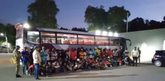 Migración detenida autobús con 70 haitianos en condición migratoria irregular en Azua