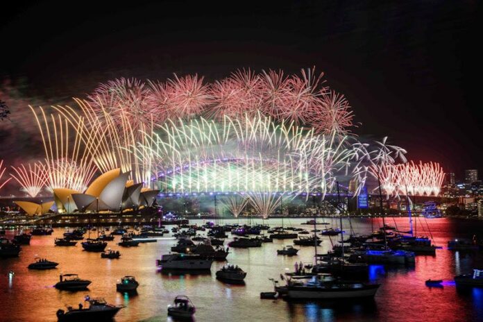 Australia ya vive el Año Nuevo
