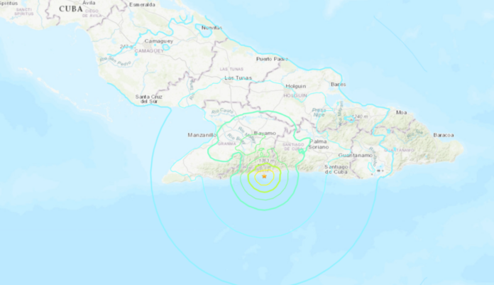 Un sismo de magnitud 6,1 se siente en Cuba