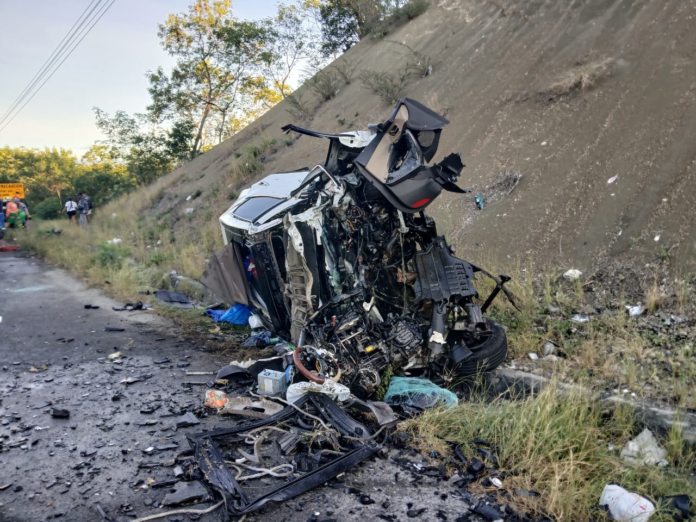 Al menos cuatro fallecidos y cuatro heridos en accidente en la carretera Sánchez