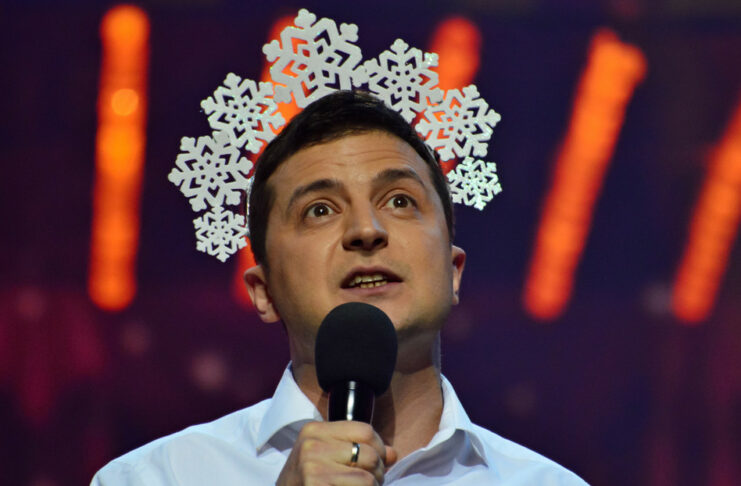 Zelenski admite la posibilidad de volver a «hacer reír a la gente»