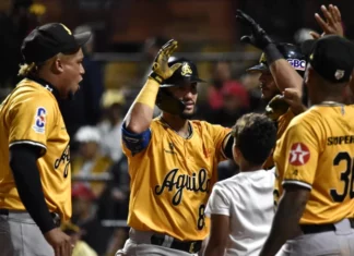 Águilas quiebran su racha de siete derrotas