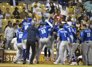 Licey blanquea Águilas y colocan número mágico en tres