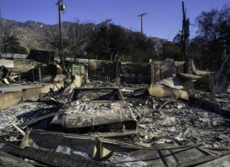 Trump compara los daños de los incendios en California con las secuelas de un ataque nuclear