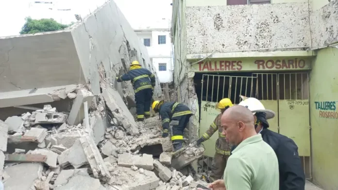 Derrumbe en La Romana deja dos personas fallecidas y tres heridos