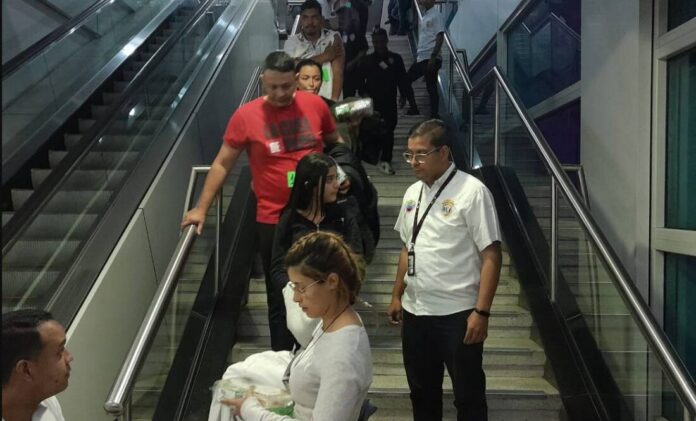 Venezuela recibe otro vuelo de repatriados procedente de México