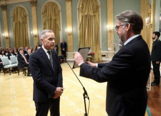 Mark Carney jura como primer ministro de Canadá
