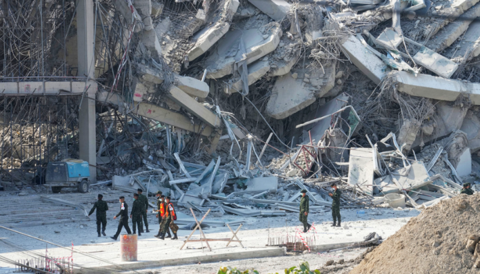 Fuerte sismo sacude Myanmar y Tailandia
