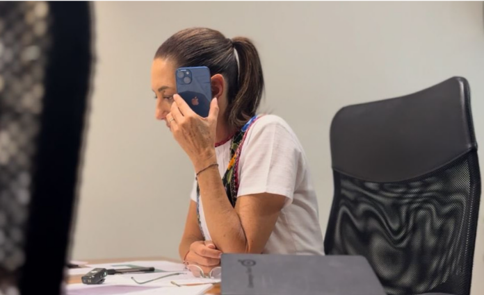 Sheinbaum confirma el hackeo a su teléfono y su correo