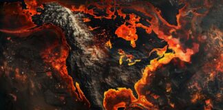 América del Norte se hunde hacia el manto de la Tierra
