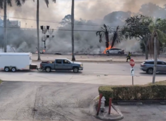Una avioneta se estrella en Florida