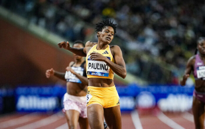 Marileidy Paulino llega segundo en el Grand Slam Track