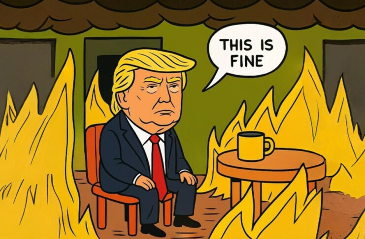 Memes marcan la caída del mercado ante la incertidumbre por los megaranceles de Trump