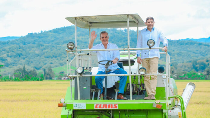 Abinader inaugurará escuela básica y dará inicio a la cosecha de arroz en Monseñor Nouel