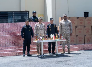 CESFRONT entrega a CECCOM 1,155,440 unidades de cigarrillos decomisadas en la frontera