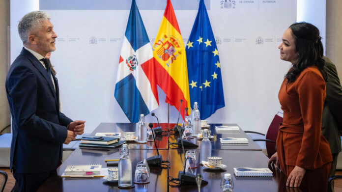 Faride Raful trata con su homólogo español sobre estrategias para seguridad ciudadana y prevención de delitos