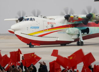 China aprueba la producción en masa del avión anfibio más grande del mundo