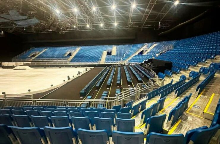 Saymon Díaz presenta Arena Santo Domingo, un recinto multiuso que revolucionará el entretenimiento